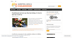 Desktop Screenshot of marketingmediachildhood.com